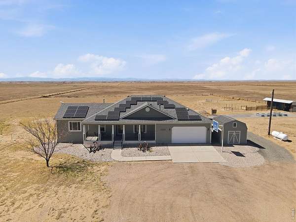 5.73 Acres of Land with Home for Sale in Ault, Colorado