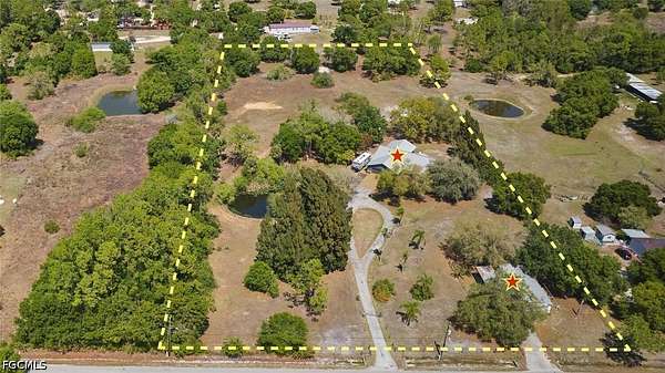 4.86 Acres of Land with Home for Sale in LaBelle, Florida
