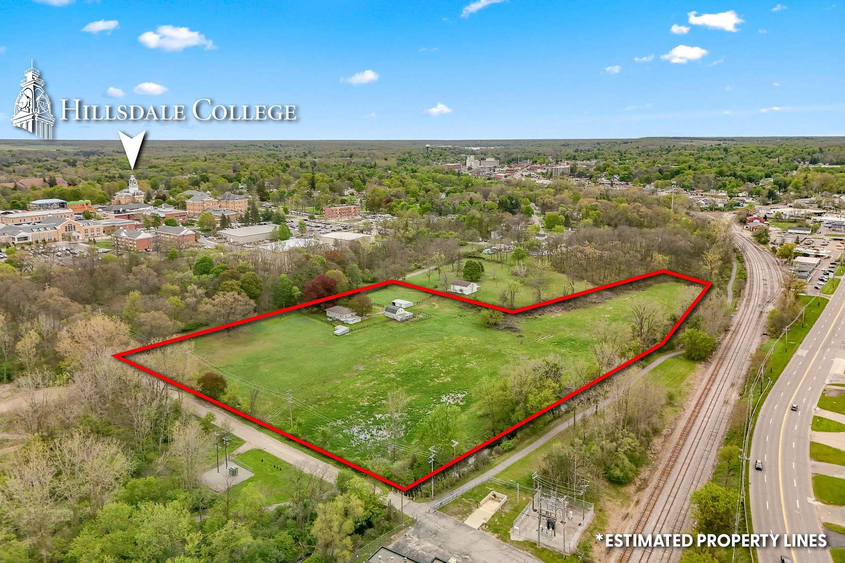 9 Acres of Land with Home for Sale in Hillsdale, Michigan