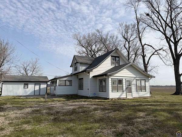 4.77 Acres of Land with Home for Sale in Topeka, Kansas