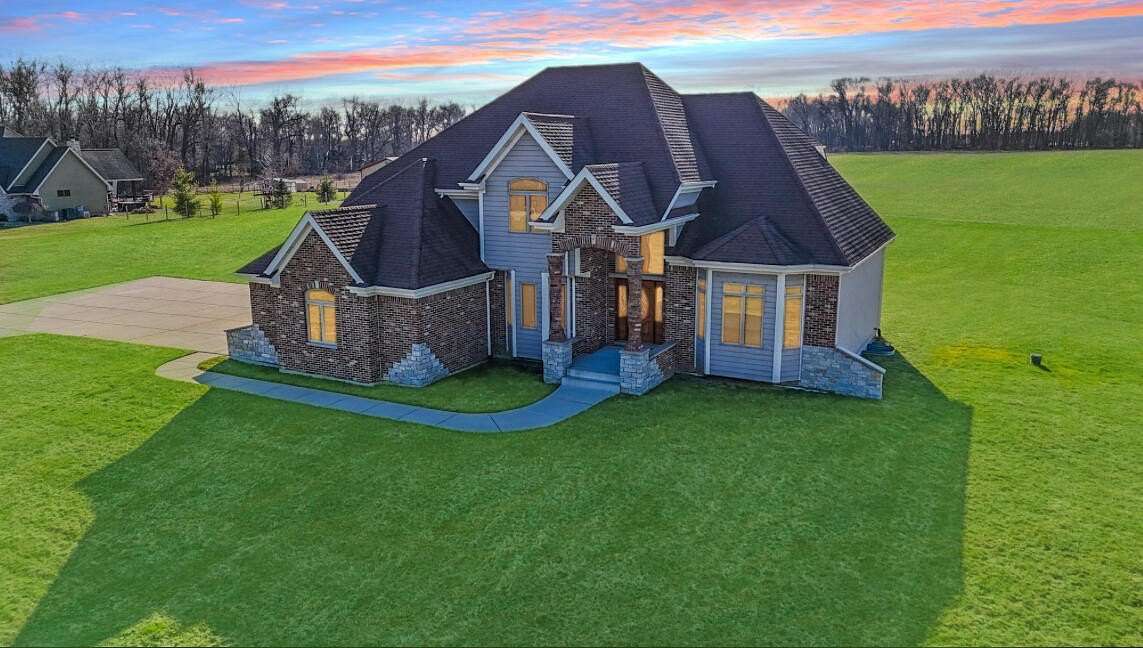 10 Acres of Land with Home for Sale in Hebron, Indiana