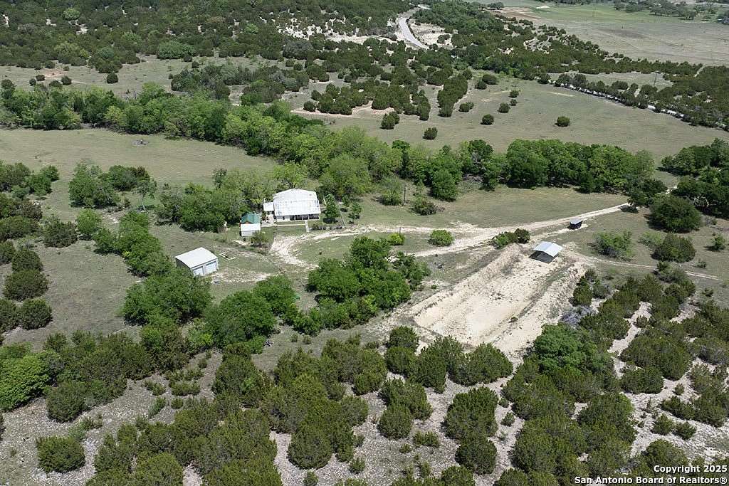 289 Acres of Recreational Land with Home for Sale in Lometa, Texas