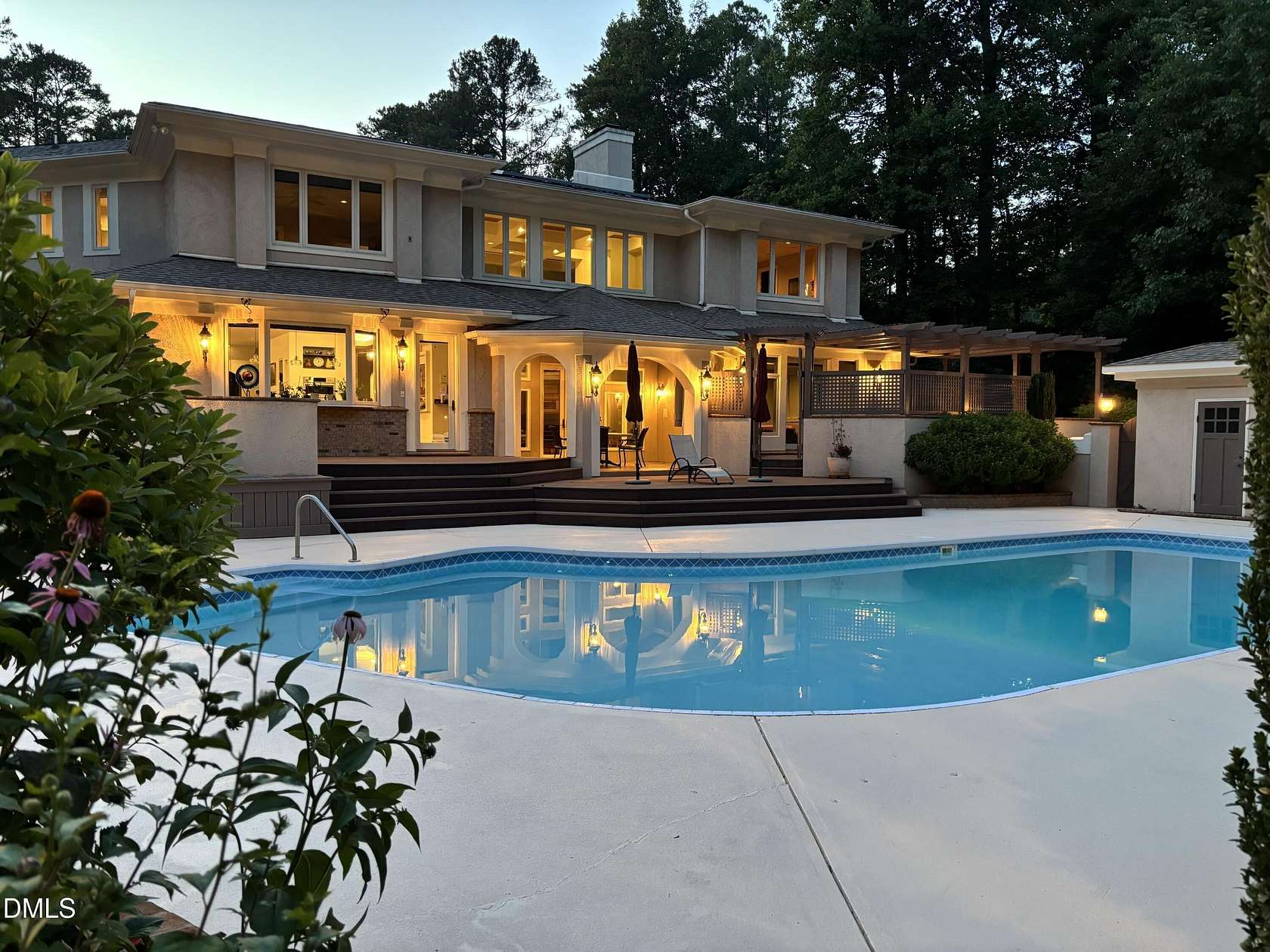 5 Acres of Land with Home for Sale in Chapel Hill, North Carolina