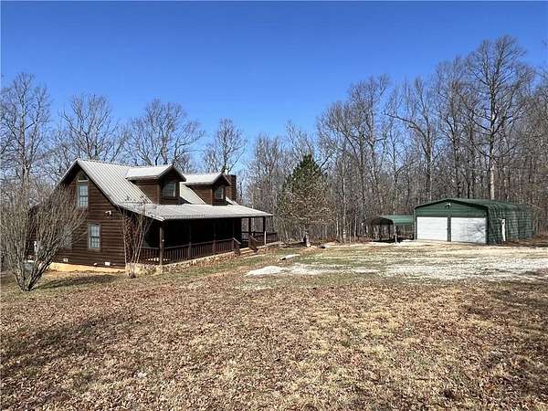 16 Acres of Recreational Land with Home for Sale in Jasper, Arkansas