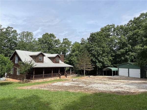16 Acres of Recreational Land with Home for Sale in Jasper, Arkansas
