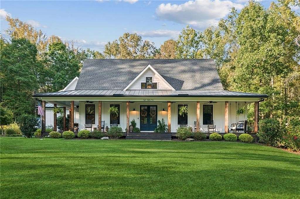 7.55 Acres of Land with Home for Sale in Canton, Georgia