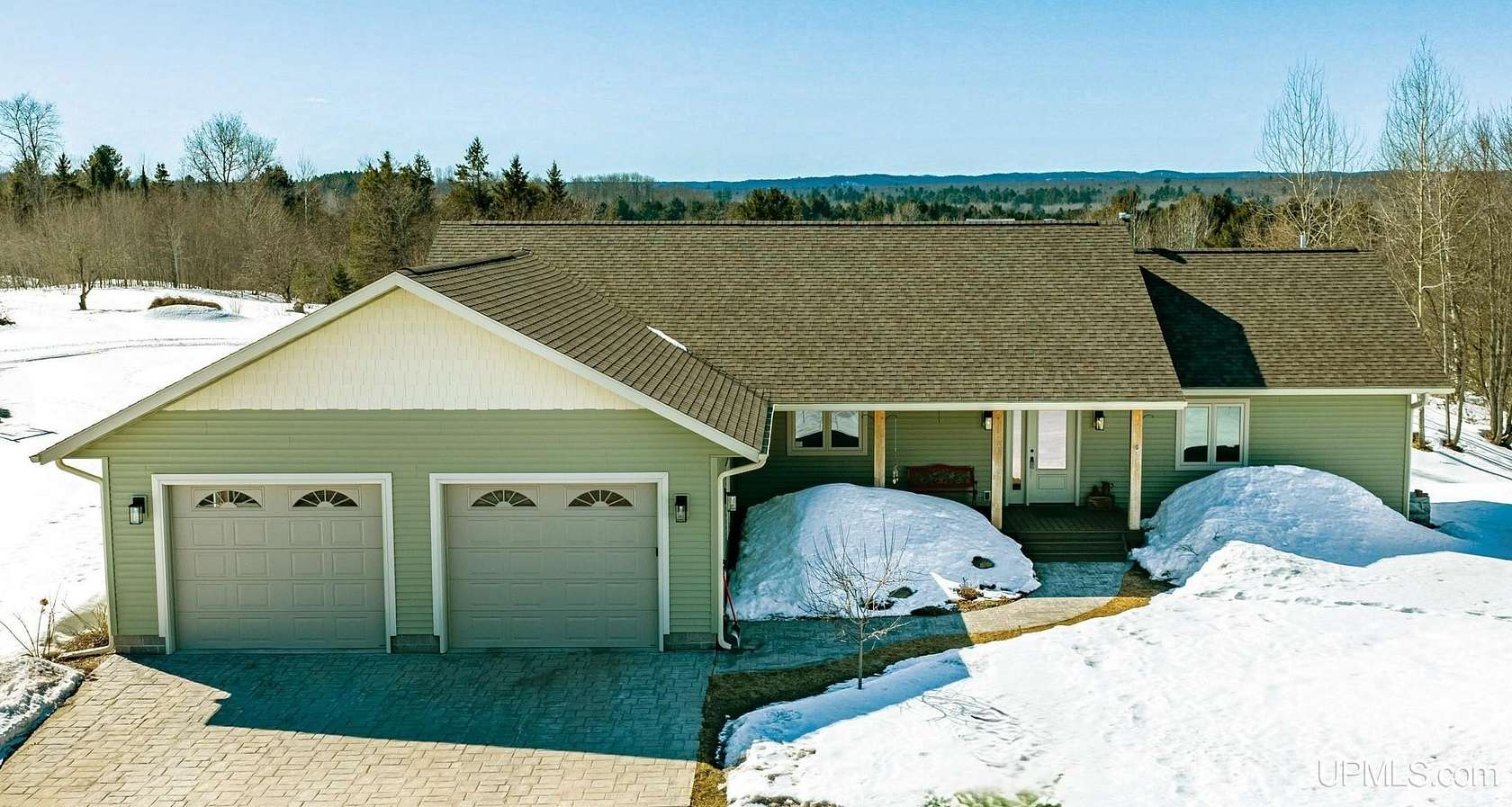 80 Acres of Recreational Land with Home for Sale in Chassell, Michigan