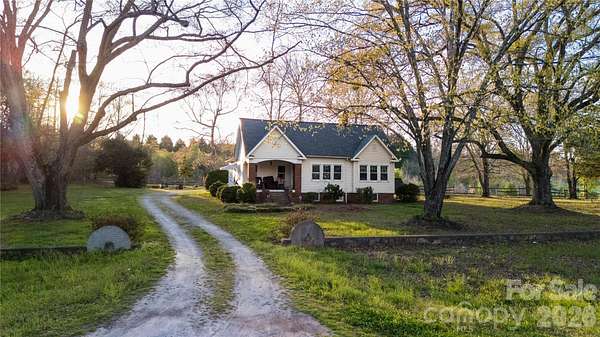 6 Acres of Land with Home for Sale in Union Mills, North Carolina