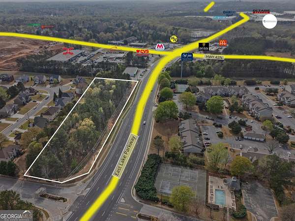 8 Acres of Mixed-Use Land for Sale in Stockbridge, Georgia