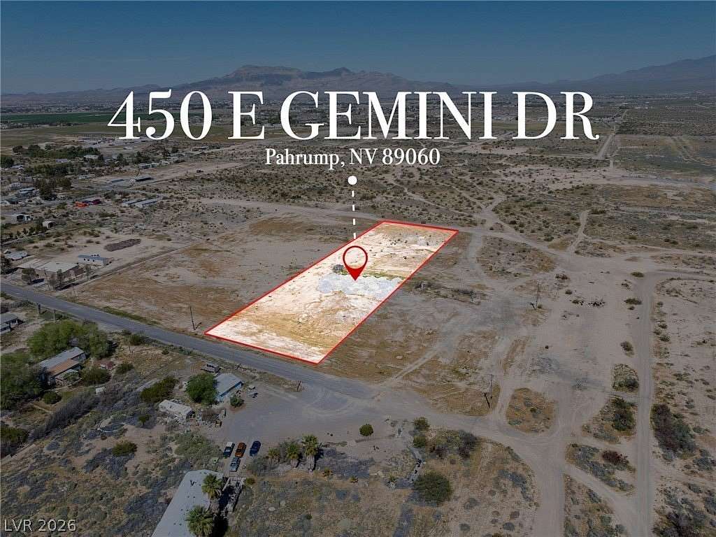 2 Acres of Residential Land for Sale in Pahrump, Nevada