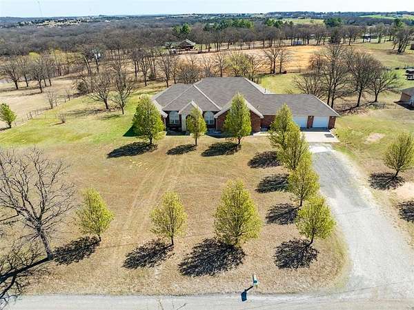 2.5 Acres of Land with Home for Sale in Meeker, Oklahoma
