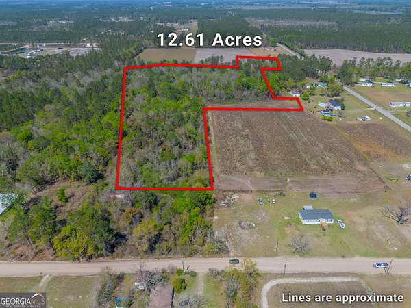 12.6 Acres of Land for Sale in Waycross, Georgia