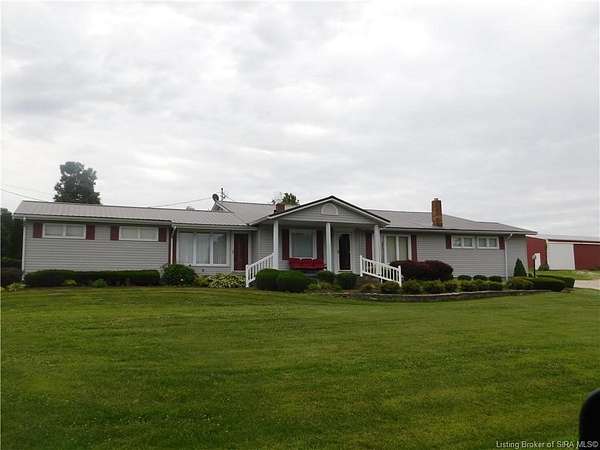 2.14 Acres of Land with Home for Sale in Campbellsburg, Indiana