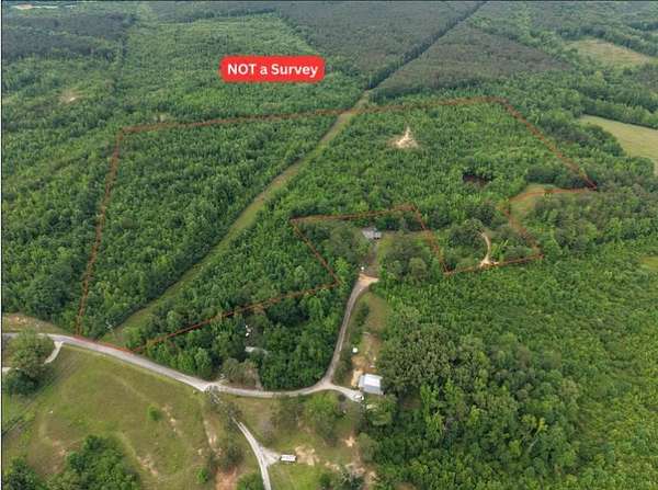 49.4 Acres of Recreational & Residential Land for Sale in Booneville, Mississippi