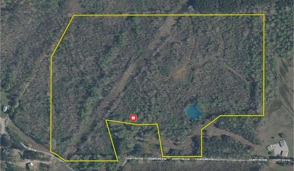 49.4 Acres of Recreational & Residential Land for Sale in Booneville, Mississippi