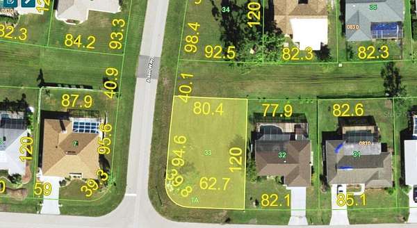 0.23 Acres of Residential Land for Sale in Punta Gorda, Florida