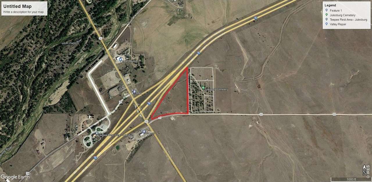 13.2 Acres of Land for Sale in Julesburg, Colorado
