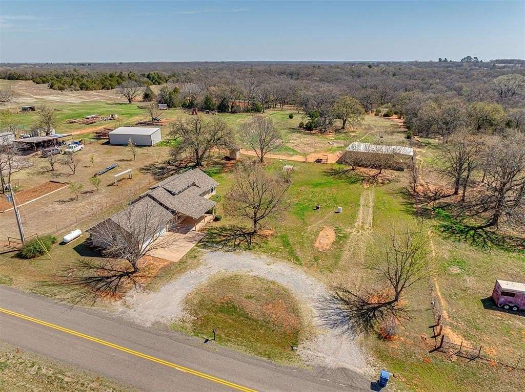 2.5 Acres of Land with Home for Sale in Lexington, Oklahoma