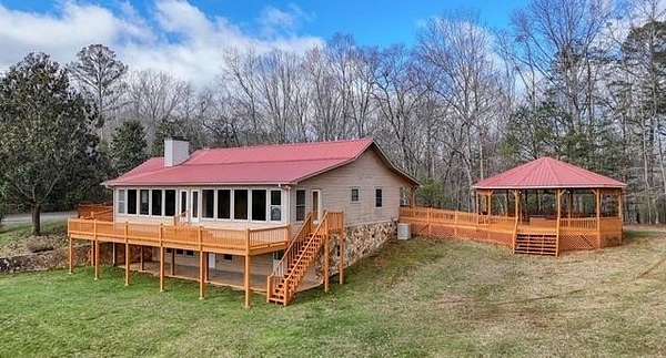 4.22 Acres of Land with Home for Sale in Morganton, Georgia