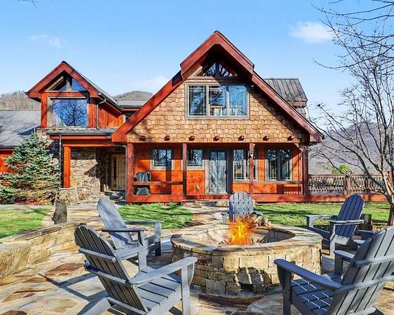 21.4 Acres of Recreational Land with Home for Sale in Hiawassee, Georgia