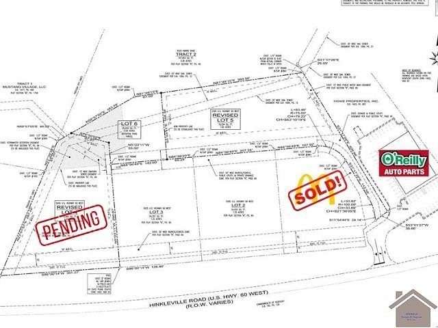 1.25 Acres of Commercial Land for Sale in Paducah, Kentucky