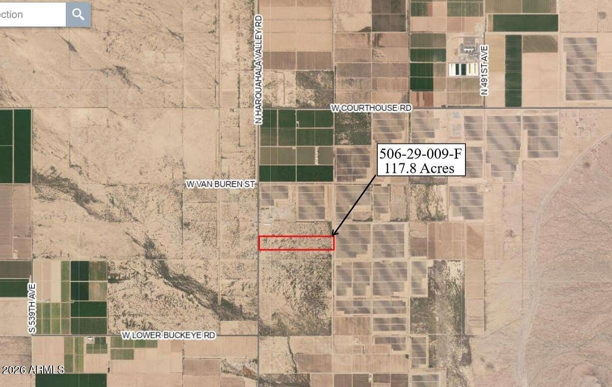 118 Acres of Land for Sale in Tonopah, Arizona
