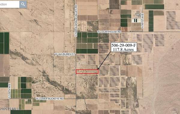 118 Acres of Land for Sale in Tonopah, Arizona