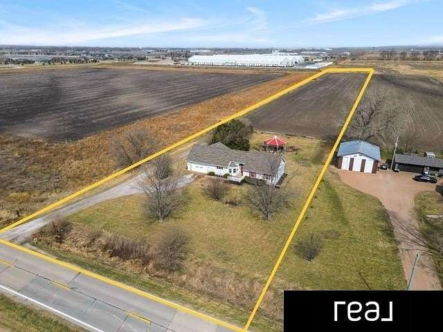 5 Acres of Land with Home for Sale in Waterloo, Nebraska