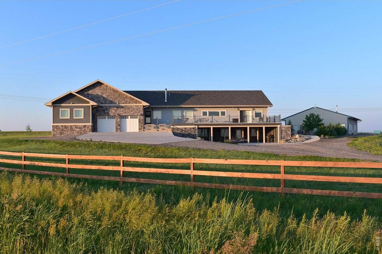 47.4 Acres of Recreational Land with Home for Sale in Wellington, Colorado