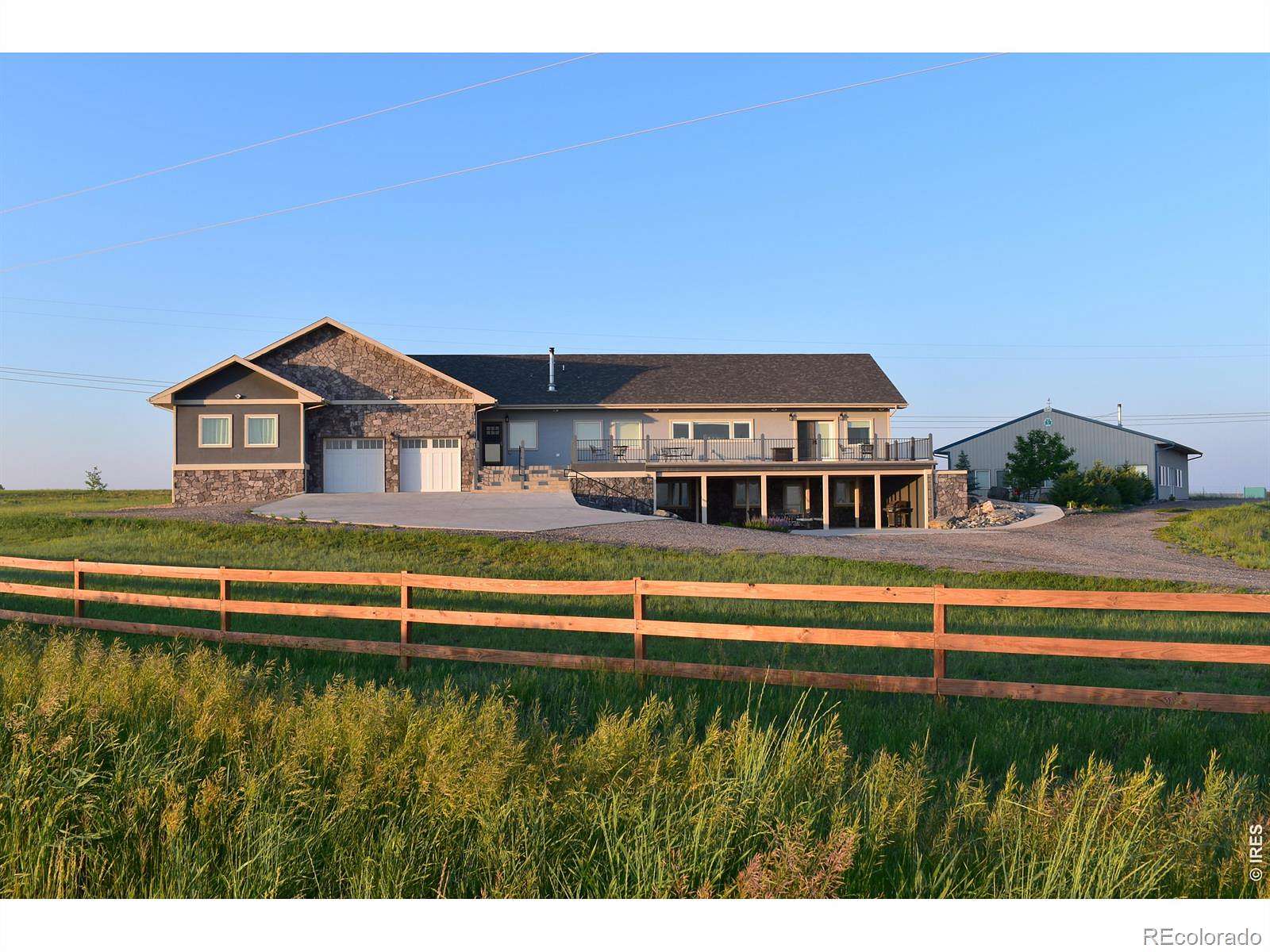 47.4 Acres of Recreational Land with Home for Sale in Wellington, Colorado