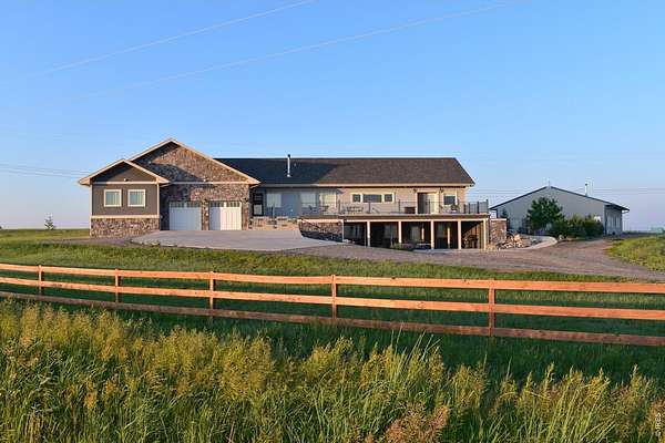 47.4 Acres of Recreational Land with Home for Sale in Wellington, Colorado