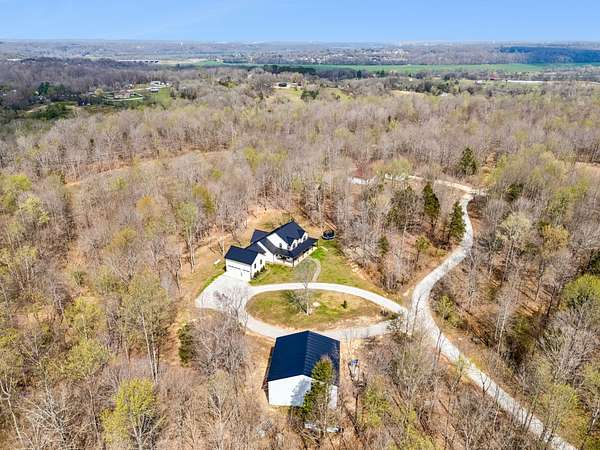 10.4 Acres of Land with Home for Sale in Clarksville, Tennessee