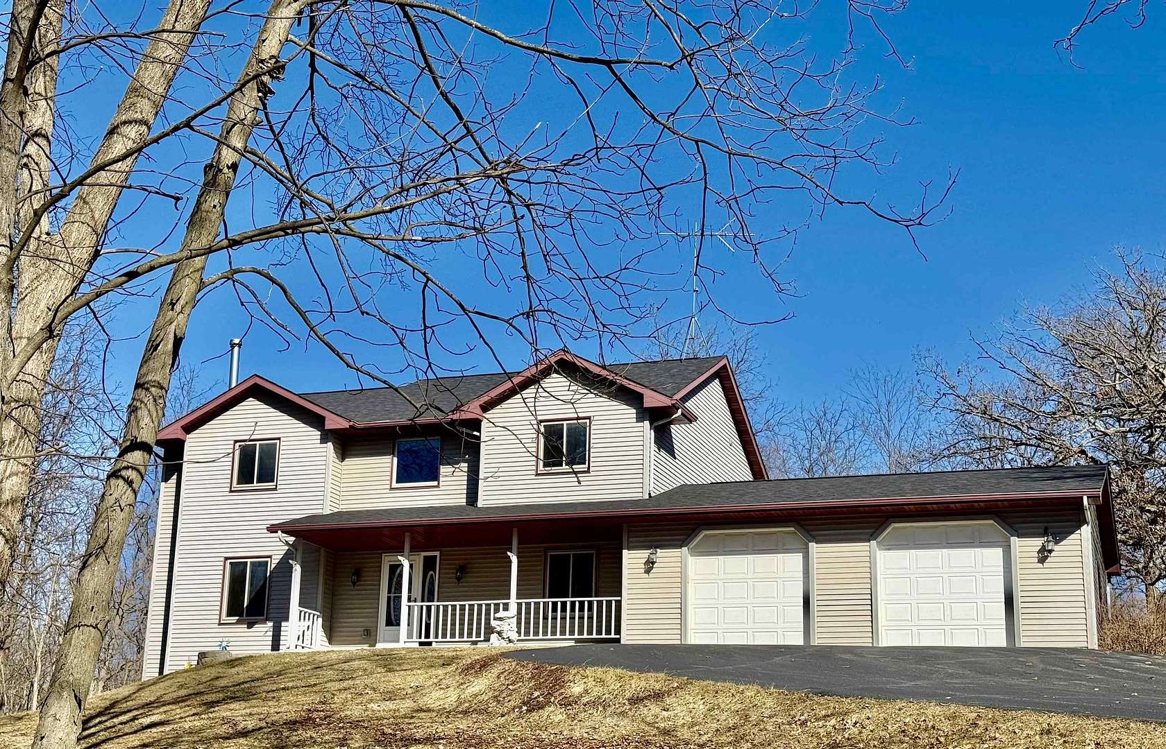 1.52 Acres of Land with Home for Sale in Dodgeville, Wisconsin