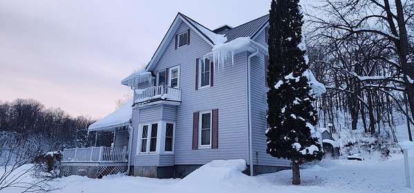 21.8 Acres of Recreational Land with Home for Sale in Wonewoc, Wisconsin