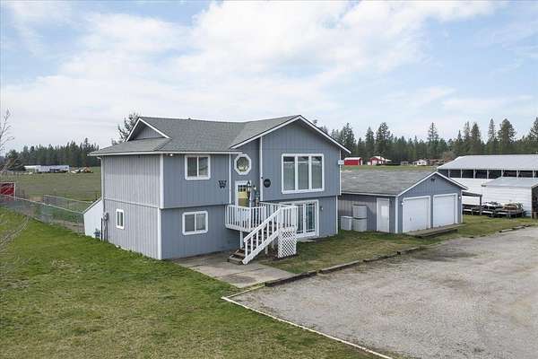 4.77 Acres of Land with Home for Sale in Chattaroy, Washington