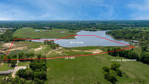 40 Acres of Land for Sale in Grand Saline, Texas
