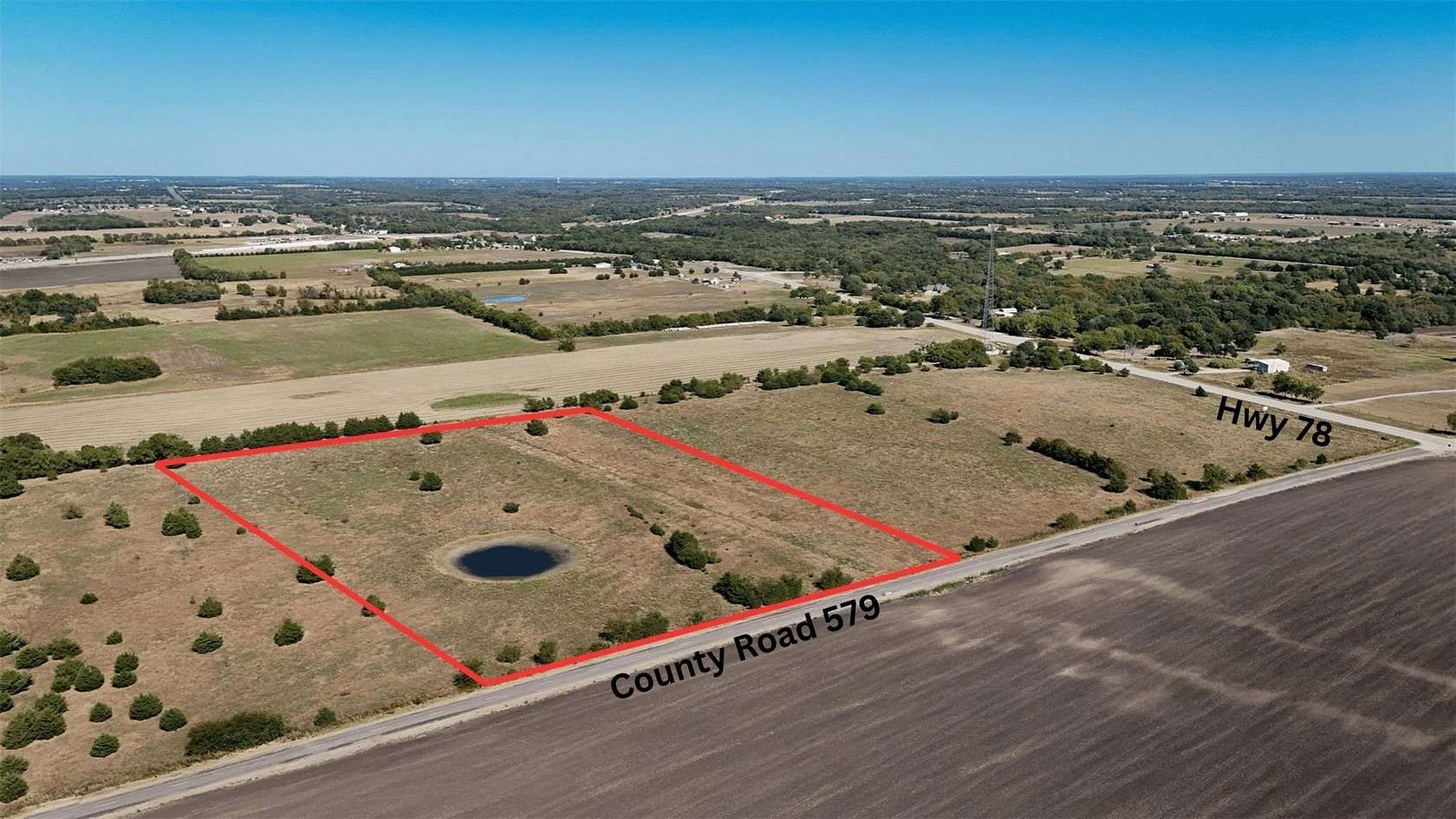 11 Acres of Mixed-Use Land for Sale in Blue Ridge, Texas