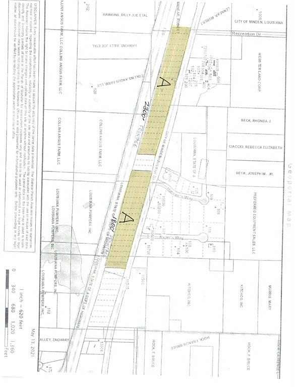 32.5 Acres of Commercial Land for Sale in Minden, Louisiana