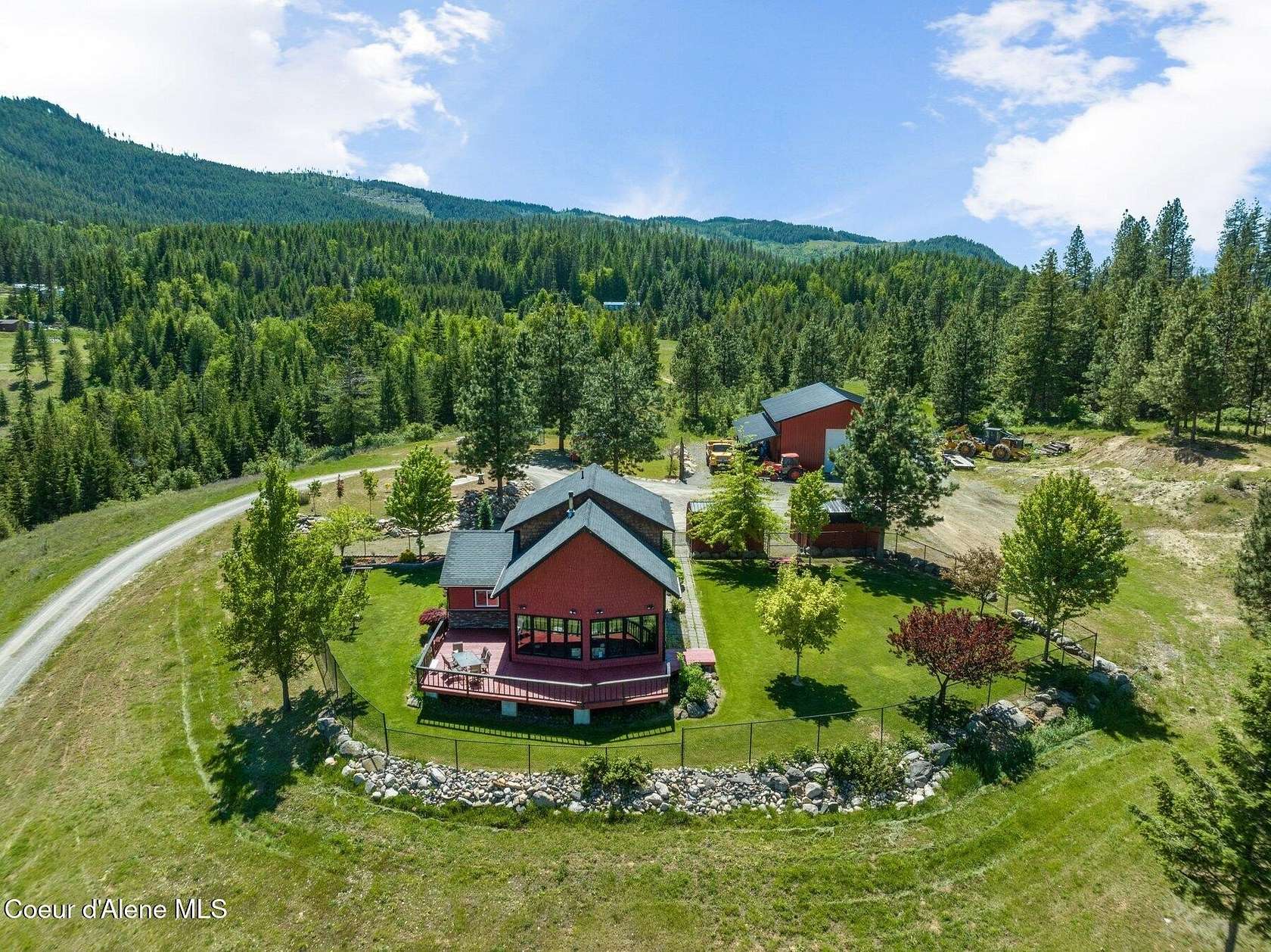 20 Acres of Land with Home for Sale in Sagle, Idaho