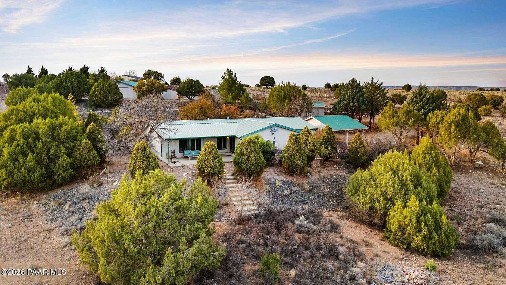 10 Acres of Land with Home for Sale in Paulden, Arizona