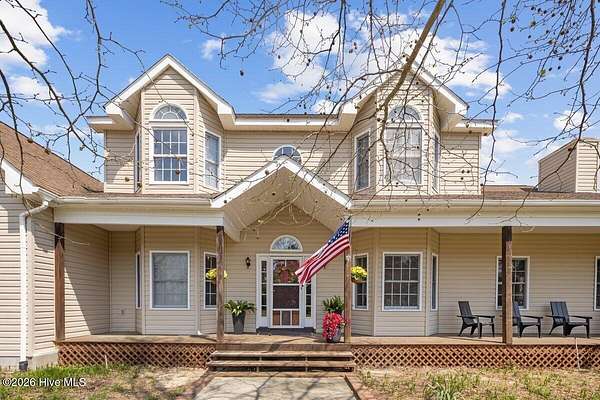 12 Acres of Land with Home for Sale in Eagle Springs, North Carolina