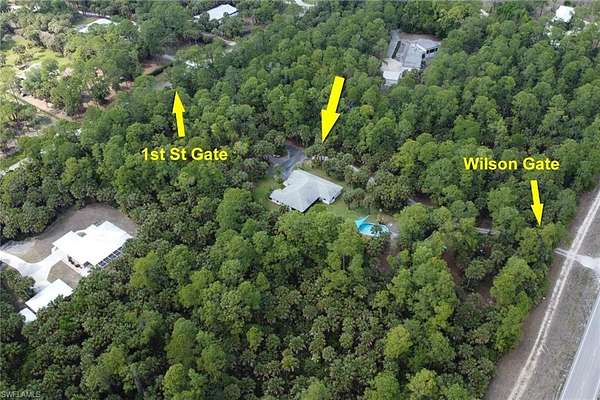 2.34 Acres of Land with Home for Sale in Naples, Florida