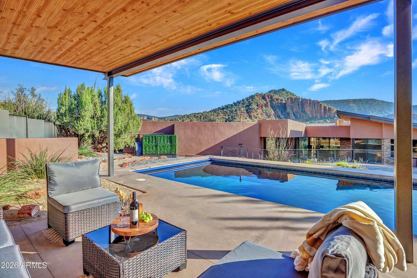 2 Acres of Land with Home for Sale in Sedona, Arizona