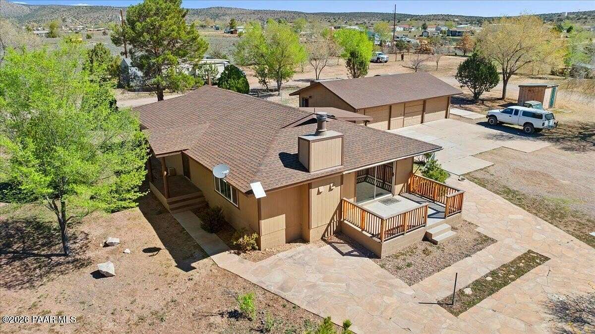 9.79 Acres of Land with Home for Sale in Paulden, Arizona