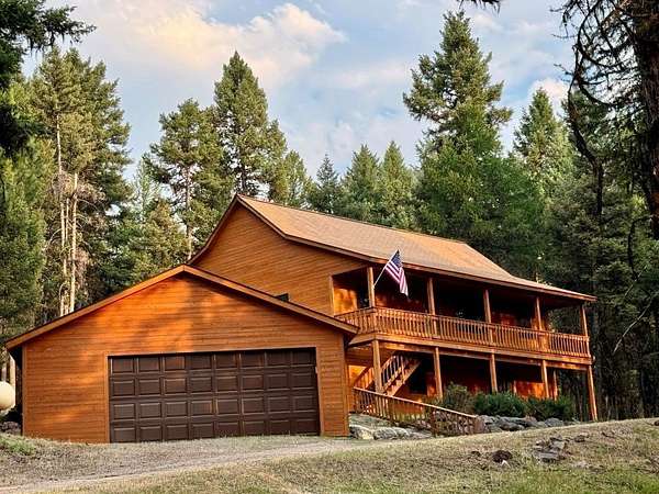 2 Acres of Land with Home for Sale in Seeley Lake, Montana