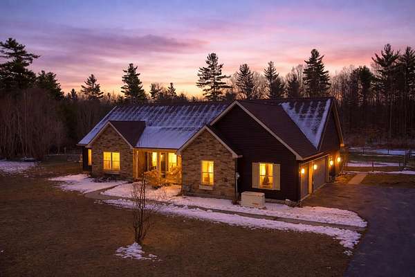 12.5 Acres of Recreational Land with Home for Sale in Peru, New York