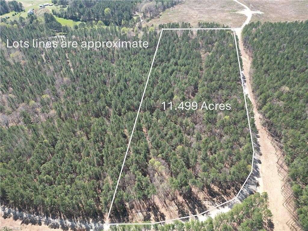 11.5 Acres of Recreational & Residential Land for Sale in Seagrove, North Carolina