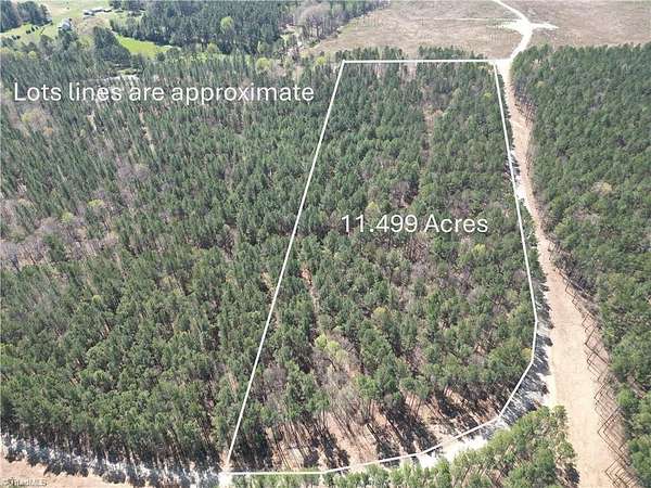 11.5 Acres of Recreational & Residential Land for Sale in Seagrove, North Carolina