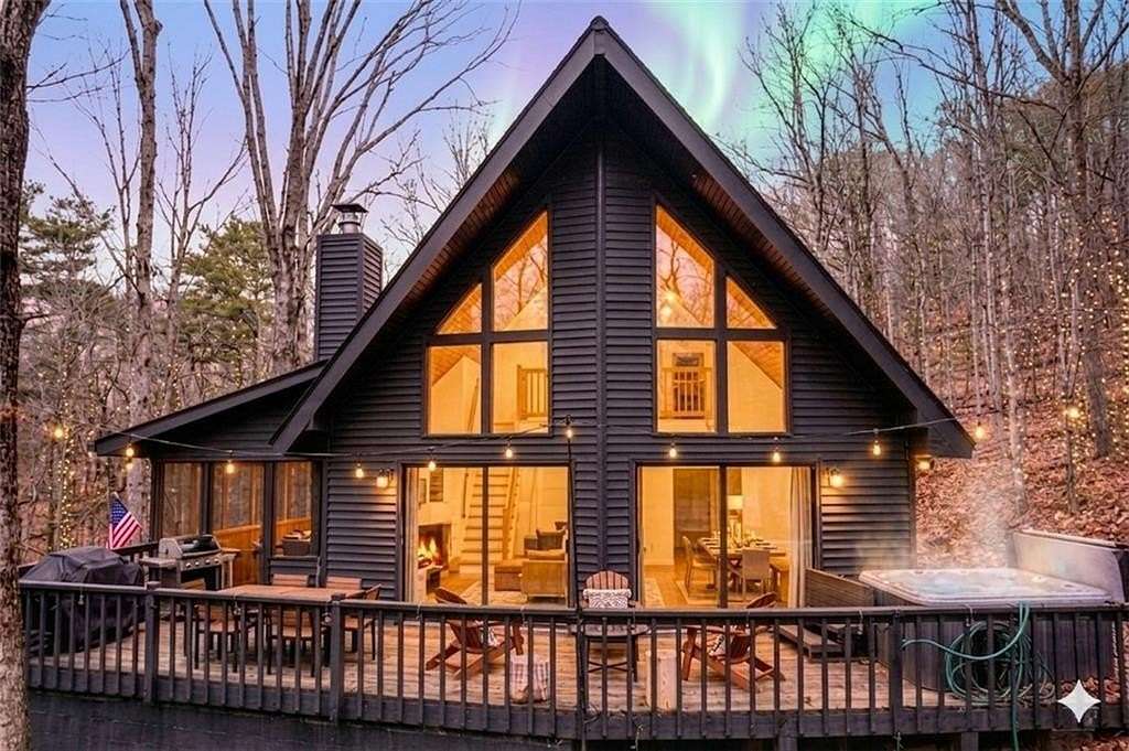 19.7 Acres of Land with Home for Sale in Ellijay, Georgia