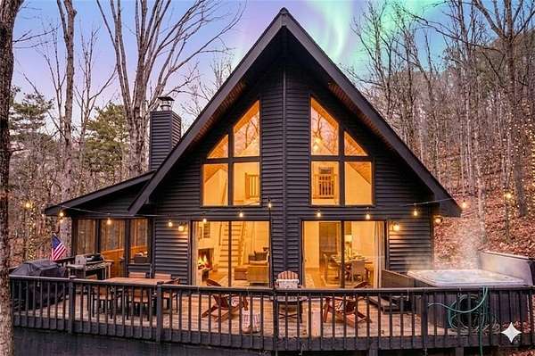 19.7 Acres of Land with Home for Sale in Ellijay, Georgia